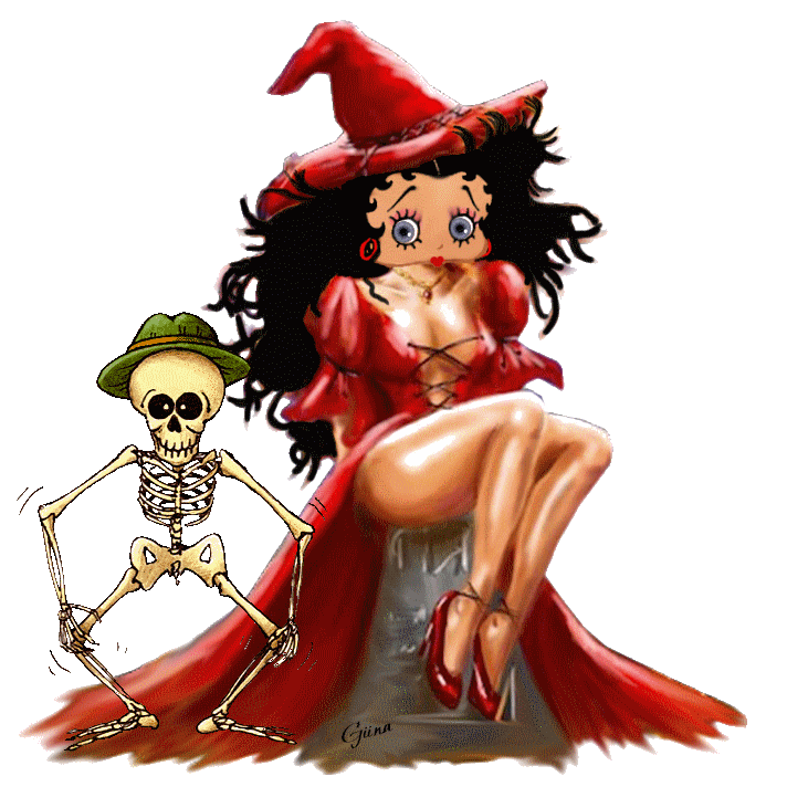 betty boop biker cards