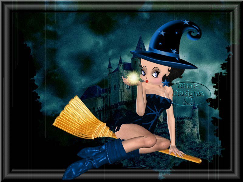 betty boop biker cards