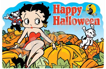 betty boop biker cards