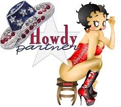 betty boop cowgirl cards