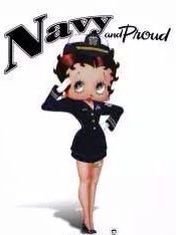 betty boop military cards