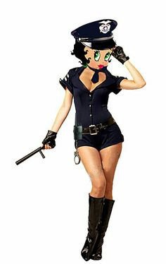 betty-boop-fireman policeman