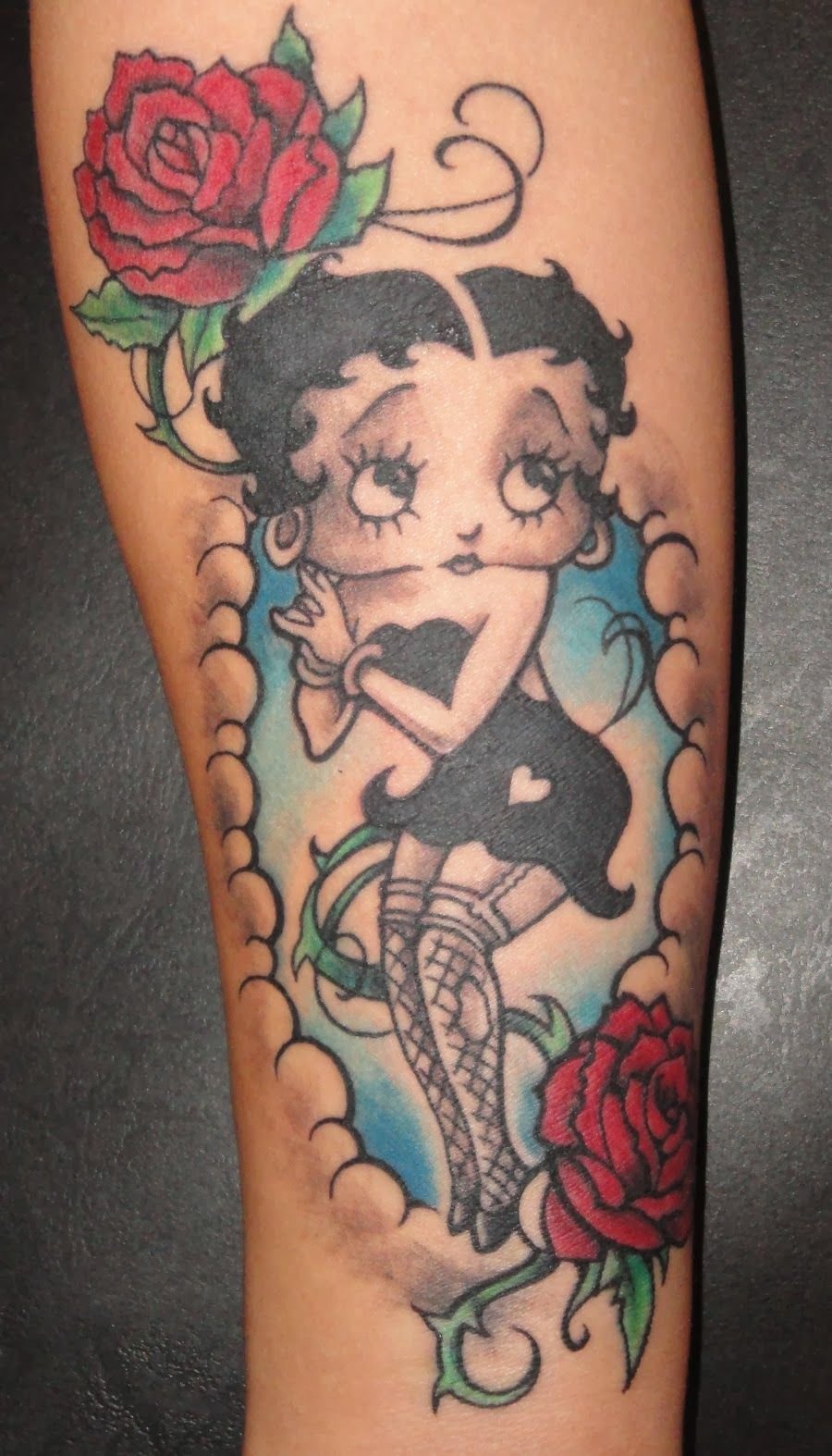 Betty Boop Tattoos