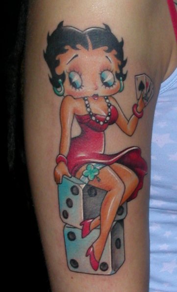 betty boop tattoos