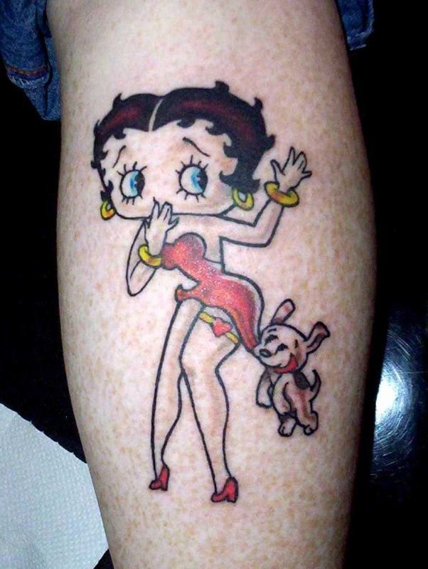 betty boop tattoos