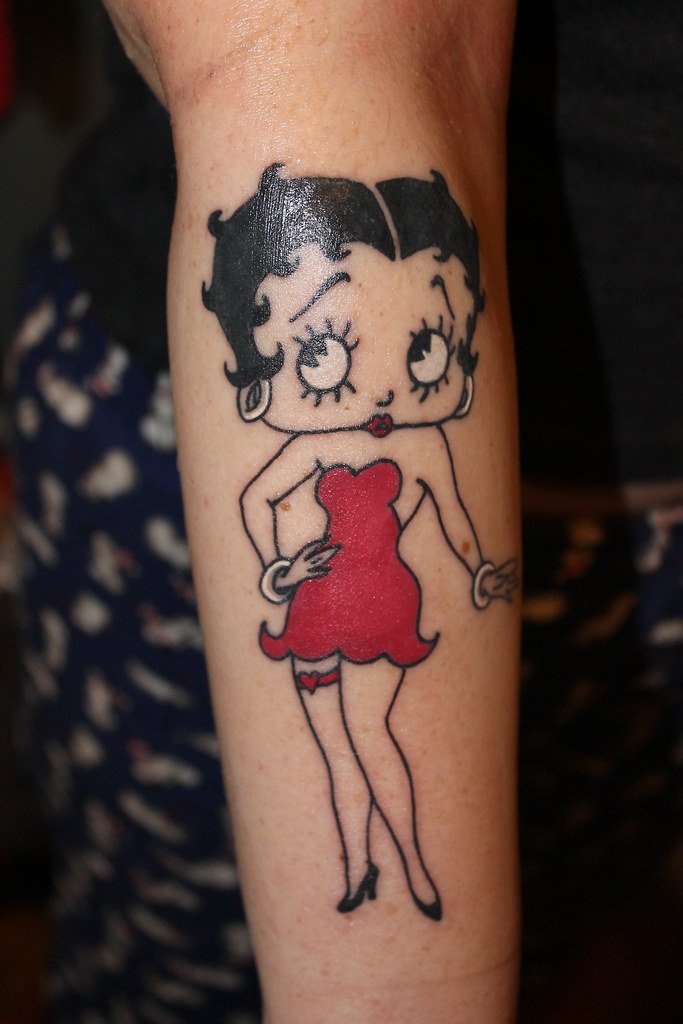 betty boop tattoos