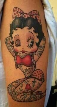 betty boop tattoos