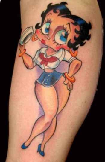 betty boop tattoos