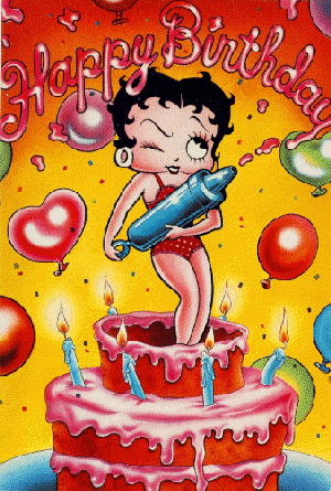 betty boop biker cards