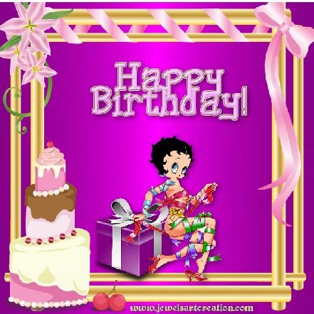 betty boop birthday cards