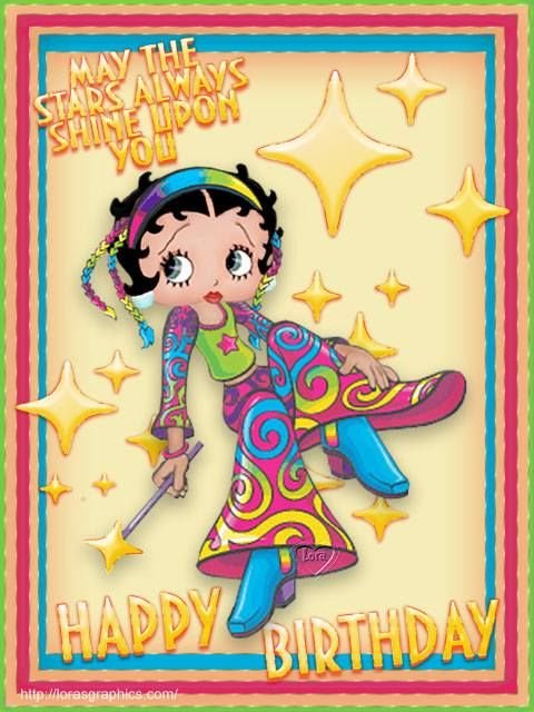 betty boop birthday cards