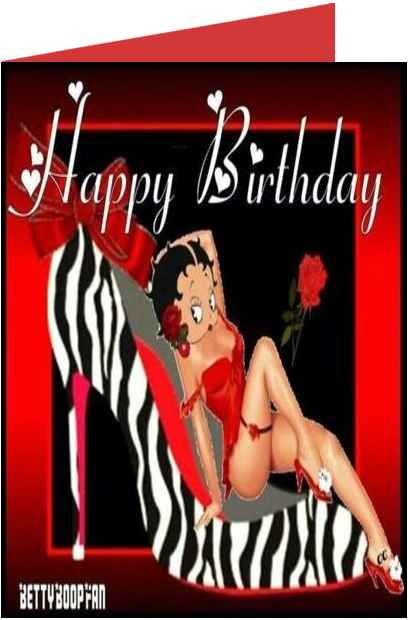 betty boop birthday cards