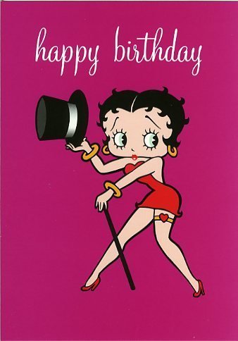 betty boop biker cards