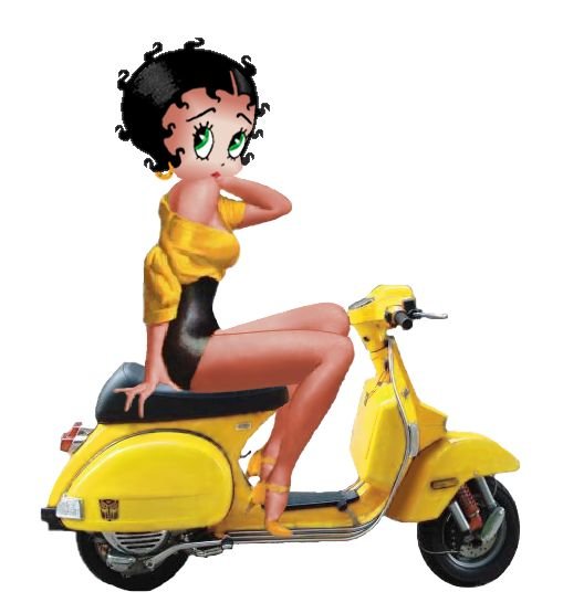 betty boop biker cards