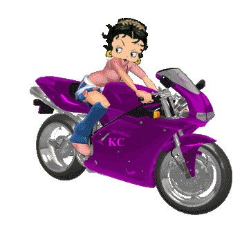betty boop biker cards