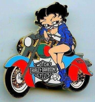 betty boop biker cards