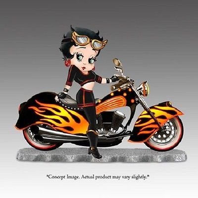 betty boop biker cards