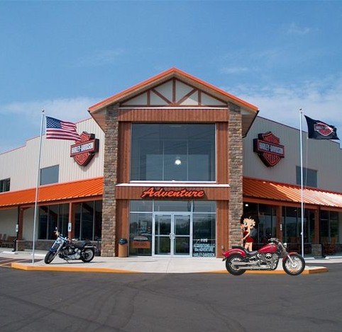 betty boop biker cards