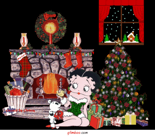 Betty Boop Christmas Cards