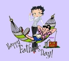 betty boop Father's day cards