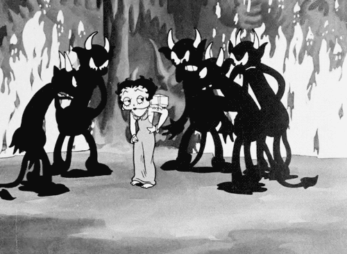 betty boop old time cards