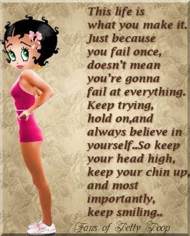Betty Boop Sayings Cards