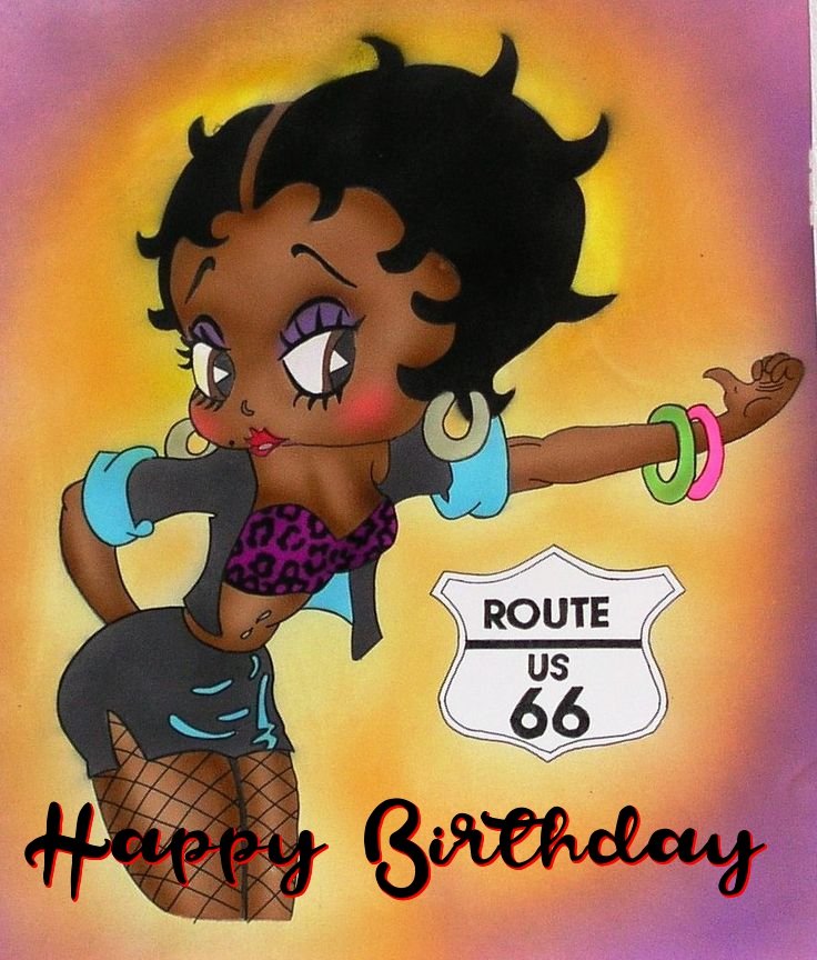 Black Betty Boop eCards