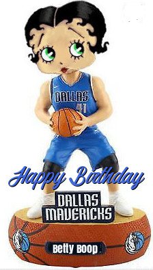 Betty Boop Nets Birthday ECards