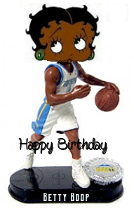 Betty Boop Nets Birthday ECards