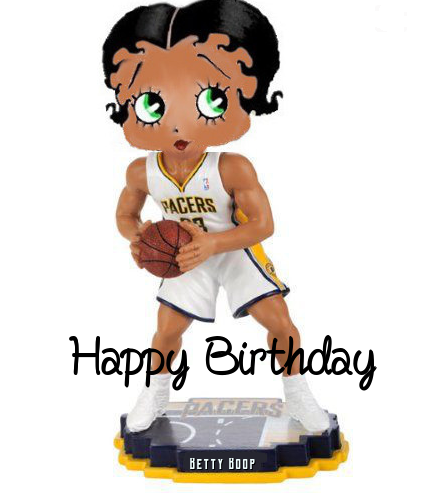 Betty Boop Nets Birthday ECards