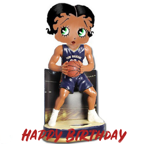 Betty Boop Pelicans Birthday ECards