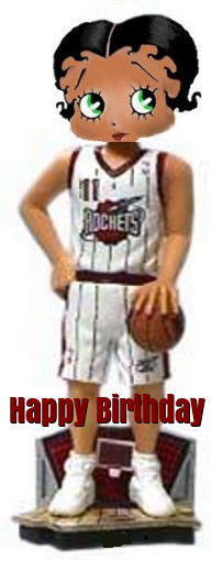 Betty Boop rockets Birthday ECards