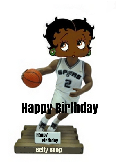 Betty Boop Spurs Birthday ECards