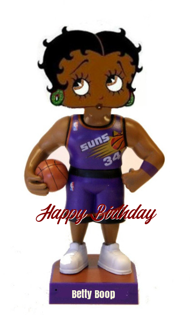 Betty Boop Suns Birthday ECards